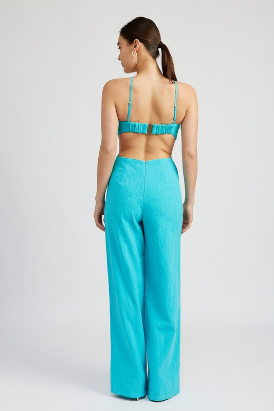 Cut Out Jumpsuit