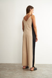 Beige Jumpsuit